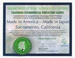 Made in America | Green Station Award